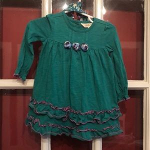 Matilda Jane dress 6-12 months with diaper cover